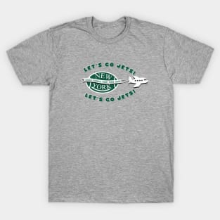 NY Jets Football Let's Go Jets Good Things Take Time T-Shirt